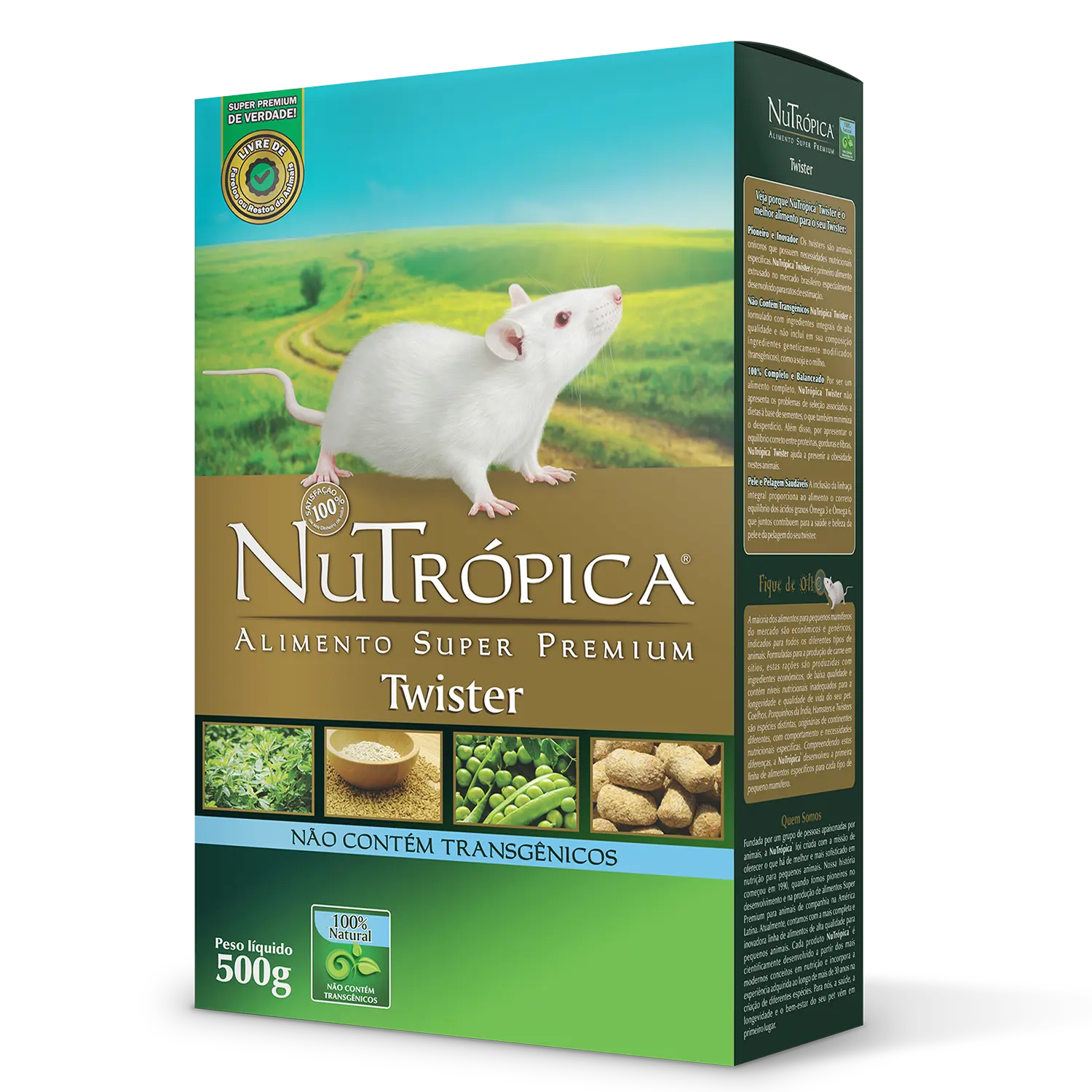 Ração Extrusada Nutrópica para Twister